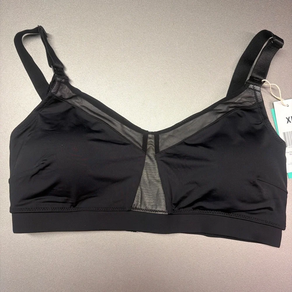NWT Willow The Daily Pumping Bra Black XL Nursing Maternity Dairy Fairy